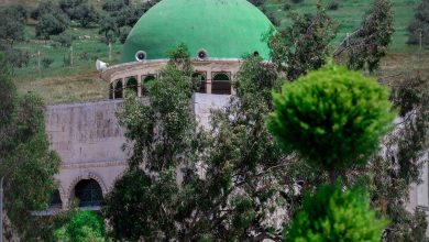 مسجد معبر باب الهوى الحدودي - سوريا